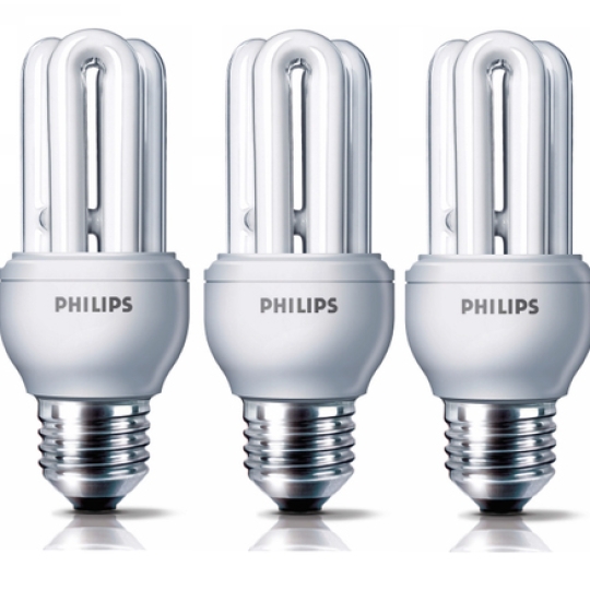 Bóng đèn compact 11W 3U 220V E27 Philips